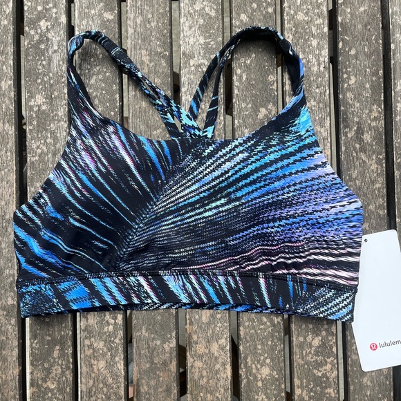 Lululemon Energy Bra - Tropics Blue - New with Tags! - Picture 3 of 11
